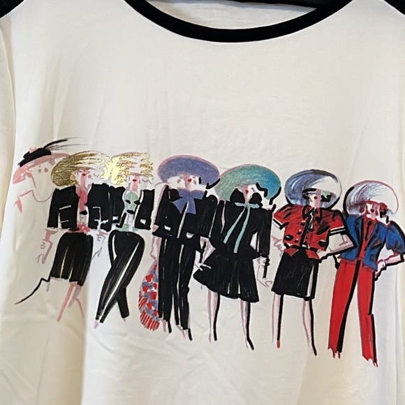 Zara graphic short sleeve top - Picture 2 of 4